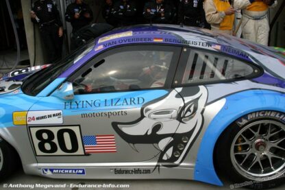 #80 Flying Lizard 2007 lemans decal ark - Image 4