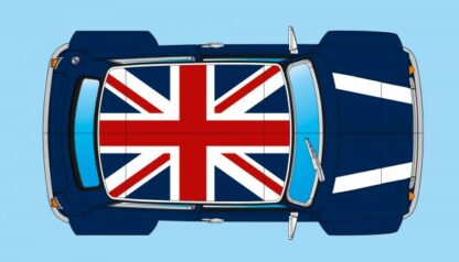 Mini Cooper, Blå med Union Jack tag - Image 5