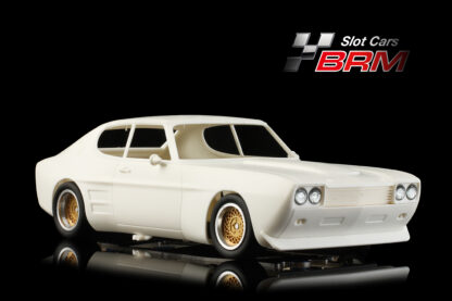 Ford Capri RS2600 white kit slotcar fra BRM