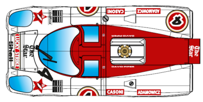 PORSCHE 917K LUCKY STRIKE #4 - DAVID PIPER RACING - 9H KYALAMI 1971 - 1/24 fra BRM - Image 3