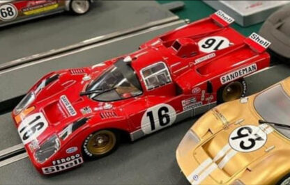 F512M SANDEMAN #16 - DAVID PIPER AUTORACE TEAM - 4th 24H LE MANS 1971 - 1/24 fra BRM - Image 18