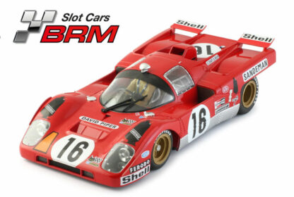 F512M SANDEMAN #16 - DAVID PIPER AUTORACE TEAM - 4th 24H LE MANS 1971 - 1/24 fra BRM