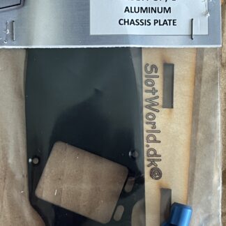 BRM - SlotWorld.dk - S-408K - KADETT GT/E - TELAIO ALLUMINIO - ALUMIN. CHASSIS PLATE