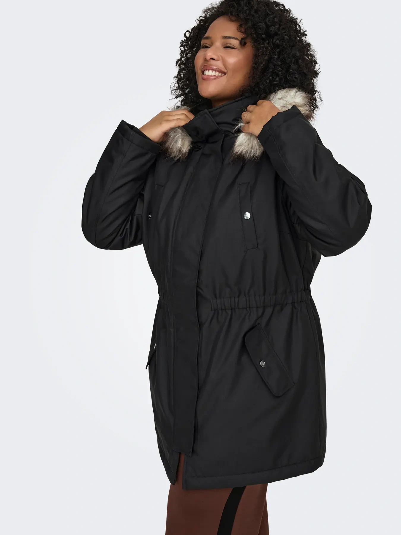 Only Carmakoma Irena Parca coat - Billede 6