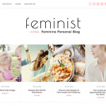 Feminist-clean-and-responsive-blogger-template