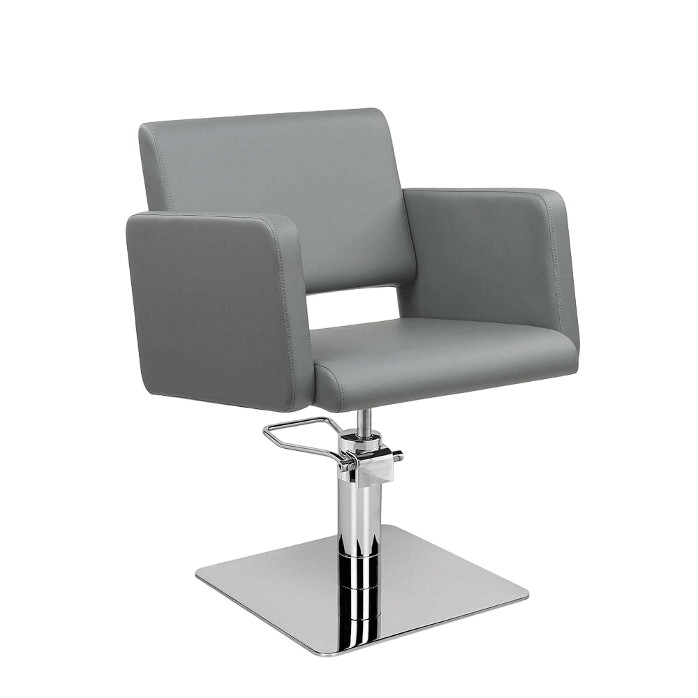 Grey salon chair