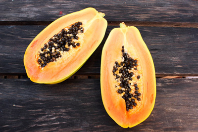 Fresh papaya