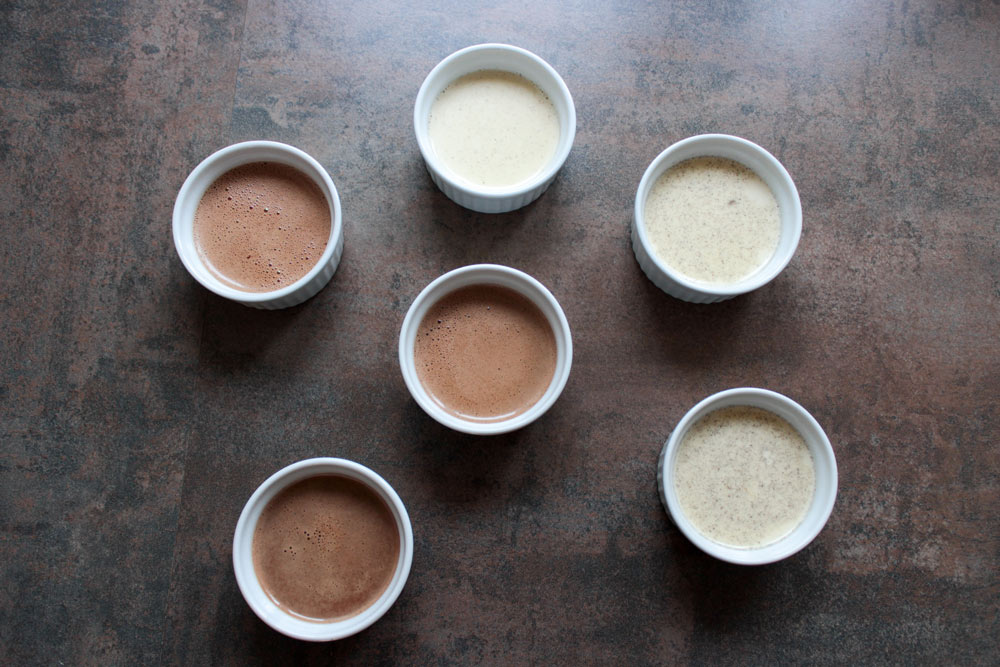 Nádobky s panna cottou