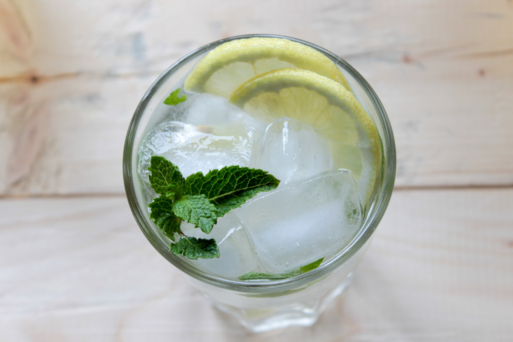 Home-made elderflower syrup