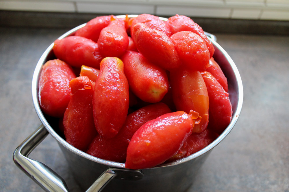 Ošúpané paradajky