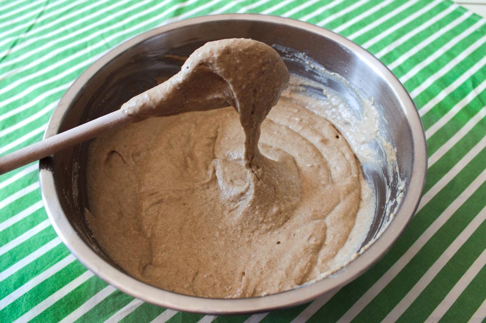 Preparing the dough