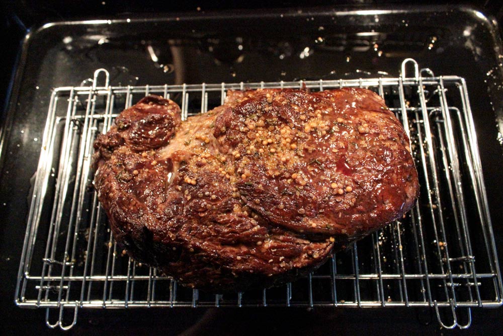 Roasted beef