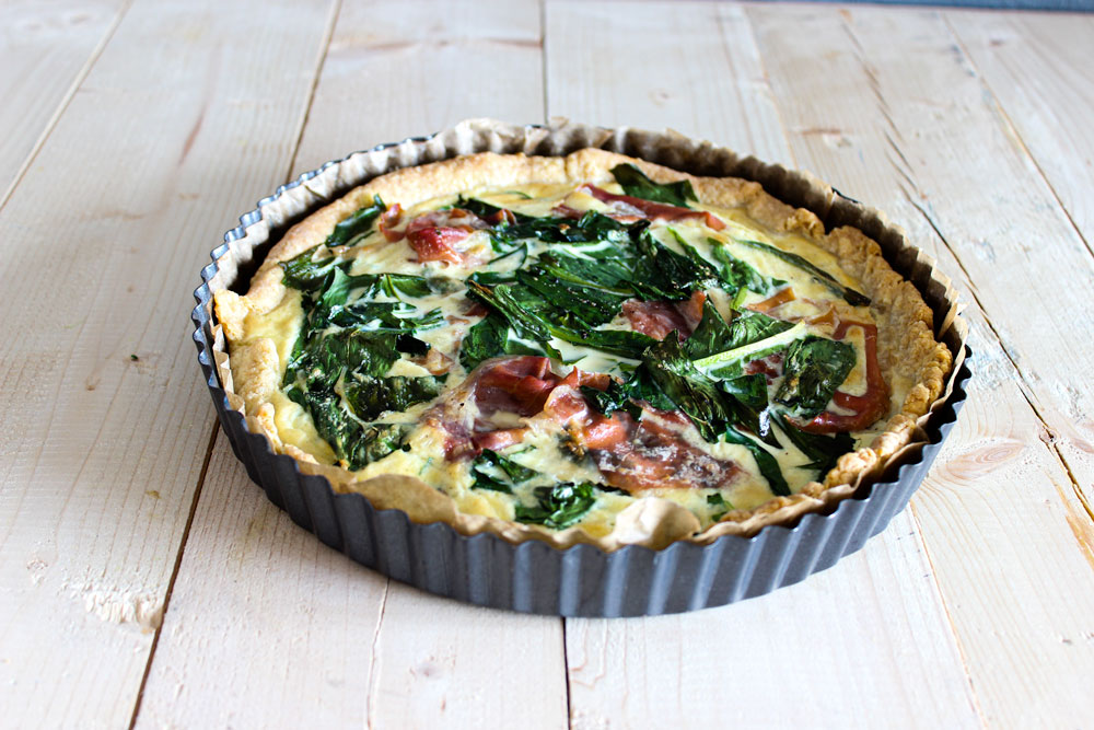 Quiche s medvedím cesnakom