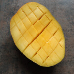 Mango cut in cubes
