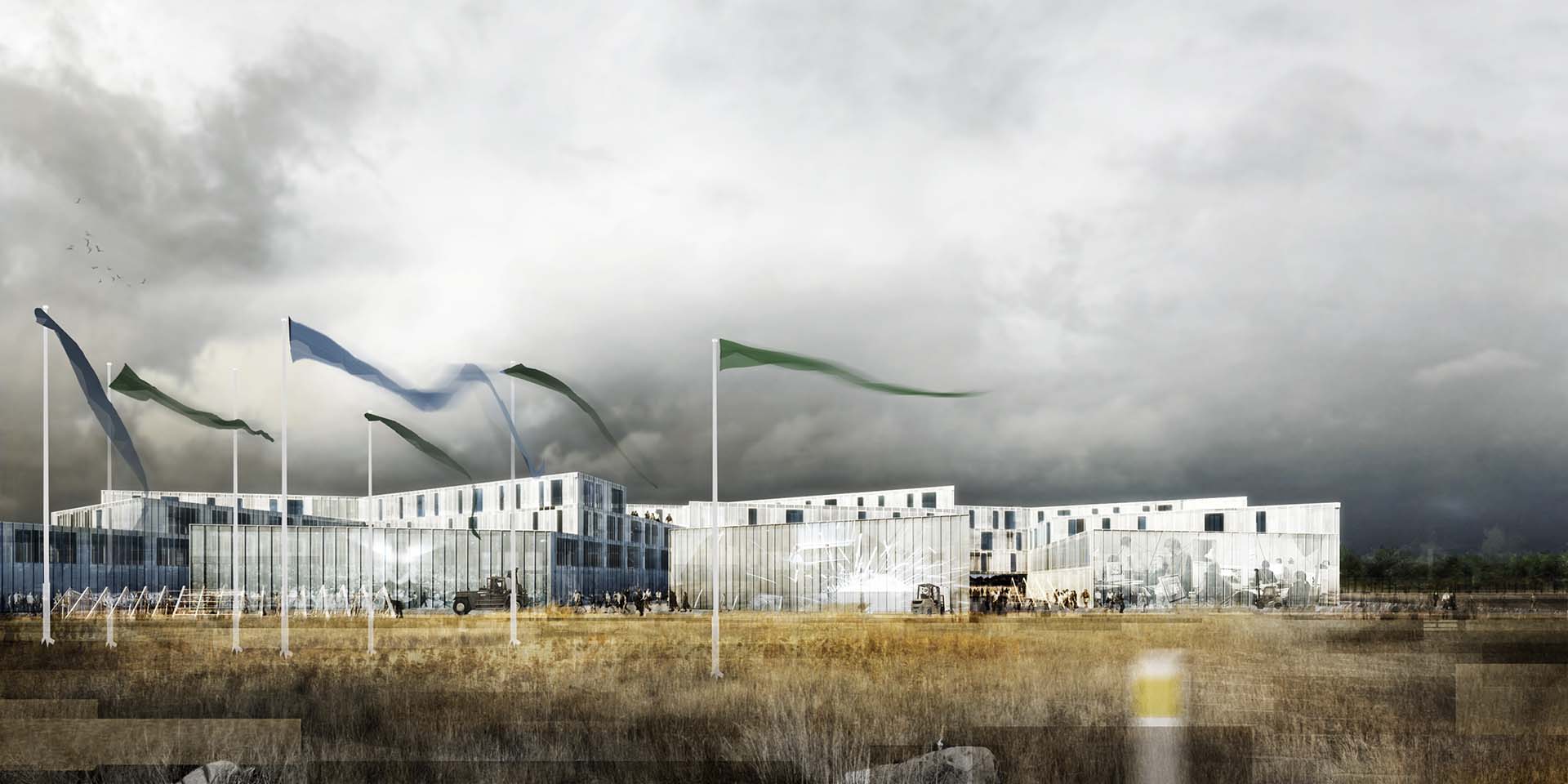 <strong>Roskilde Technical College</strong> – Competition Winner Roskilde Technical College by Christensen & Co Architects is a modern educational facility in Denmark, designed for innovation and sustainability.
