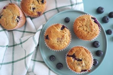 Blåbærmuffins uden gluten