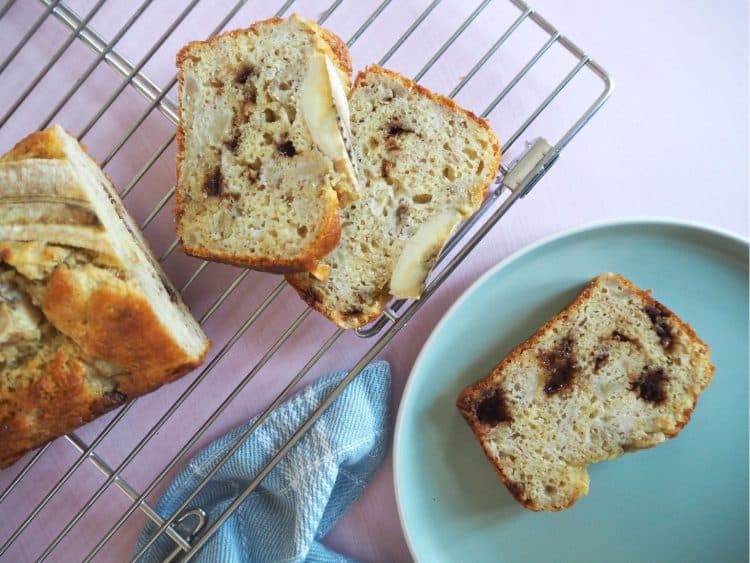 bananbrød med chokolade-2