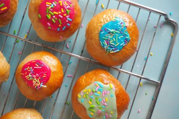 Gammeldags fastelavnsboller med creme