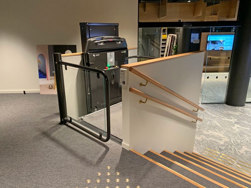 Elegant lift solution in Oslo City Centre