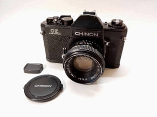 Chinon CE Memotron + Auto Chinon 55mm 1:1.7 lens