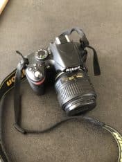 Nikon D3200 met 18-55 mm lens