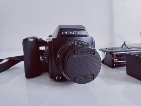 Pentax 645 medium format + 75mm 2.8