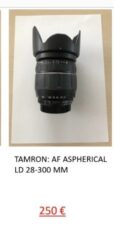 TAMRON : AF Aspherical LD 28-300 MM