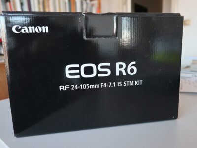 CANON EOS R6 body en lens