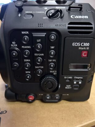 Canon EOS C300 Mark III digitale bioscoopcamera NI