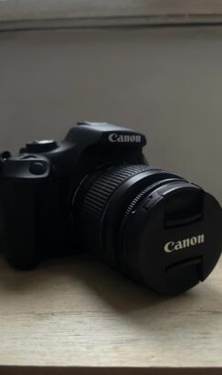 Canon EOS 2000D + 18-55mm lens