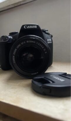 Canon EOS 2000D + 18-55mm lens