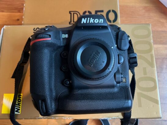Nikon D D5 20.8MP Digital SLR Camera – Black