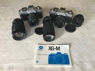 Minolta XG-M + bonus