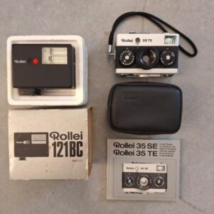 Rollei 35TE complete set