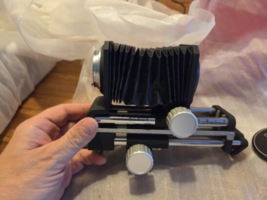Minolta Bellows V (Balgenapparaat voor Macro)