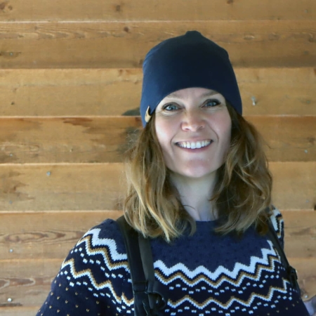 Camino de Santiago beanie merino wool