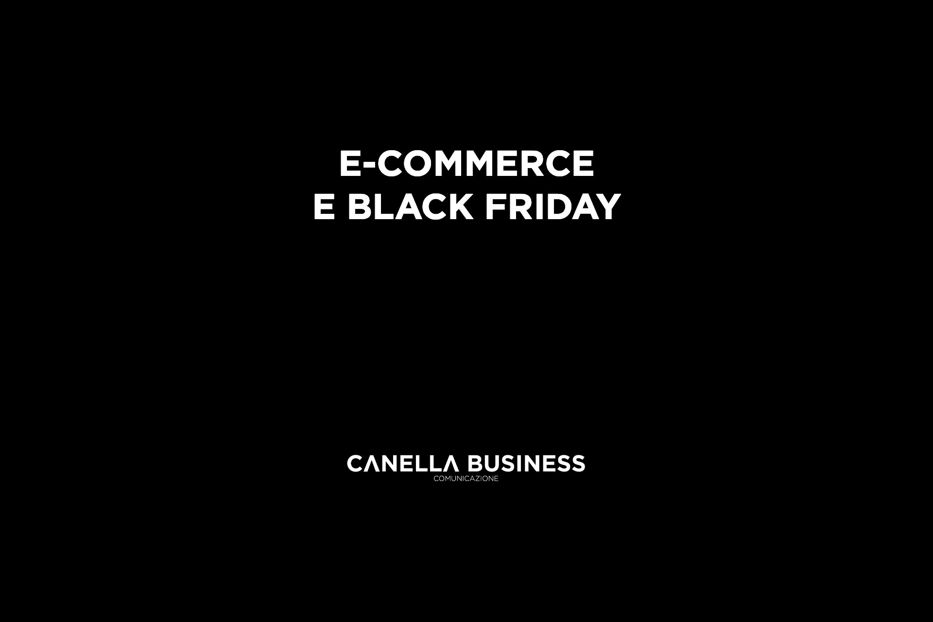 E-commerce e Black Friday