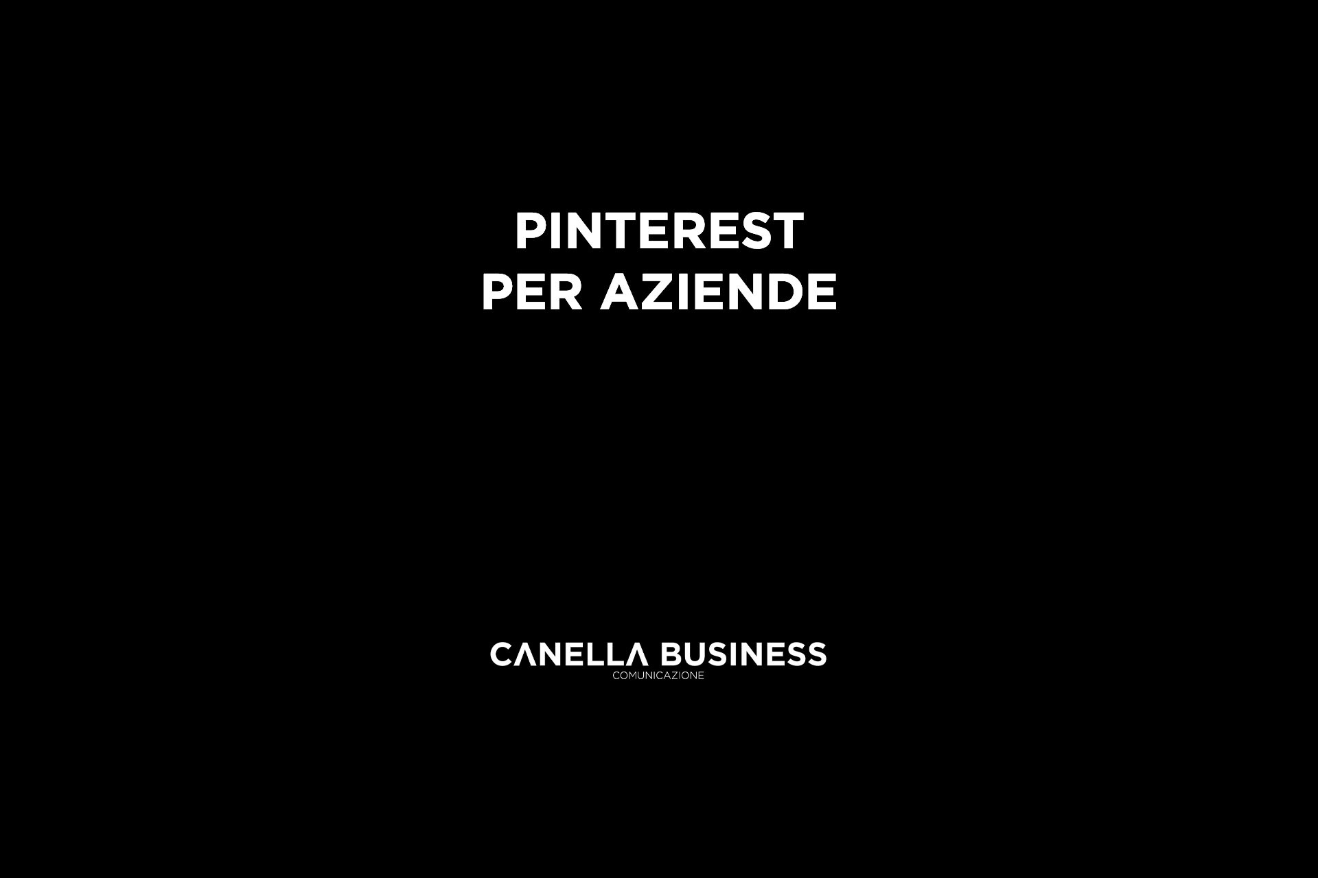 Pinterest per aziende