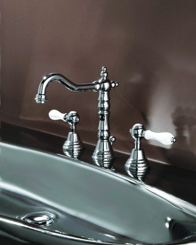 Canova Elite stilrent Klassisk 3 huls Armatur i barok stil