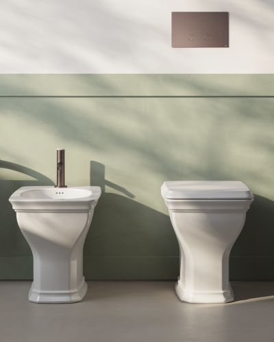 Civitas gulvmonteret toilet