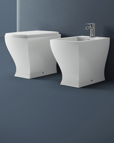 Jazz Gulvstående Toilet til Indbygningscisterne