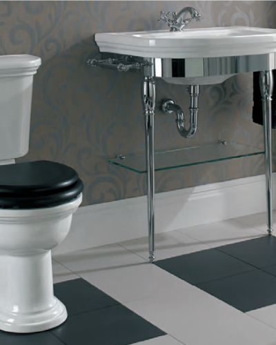 Carlyon Klassisk smukt Toilet med Koblet Cisterne