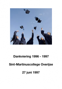 Cantuva Dankviering Sint-Martinuscollege Overijse