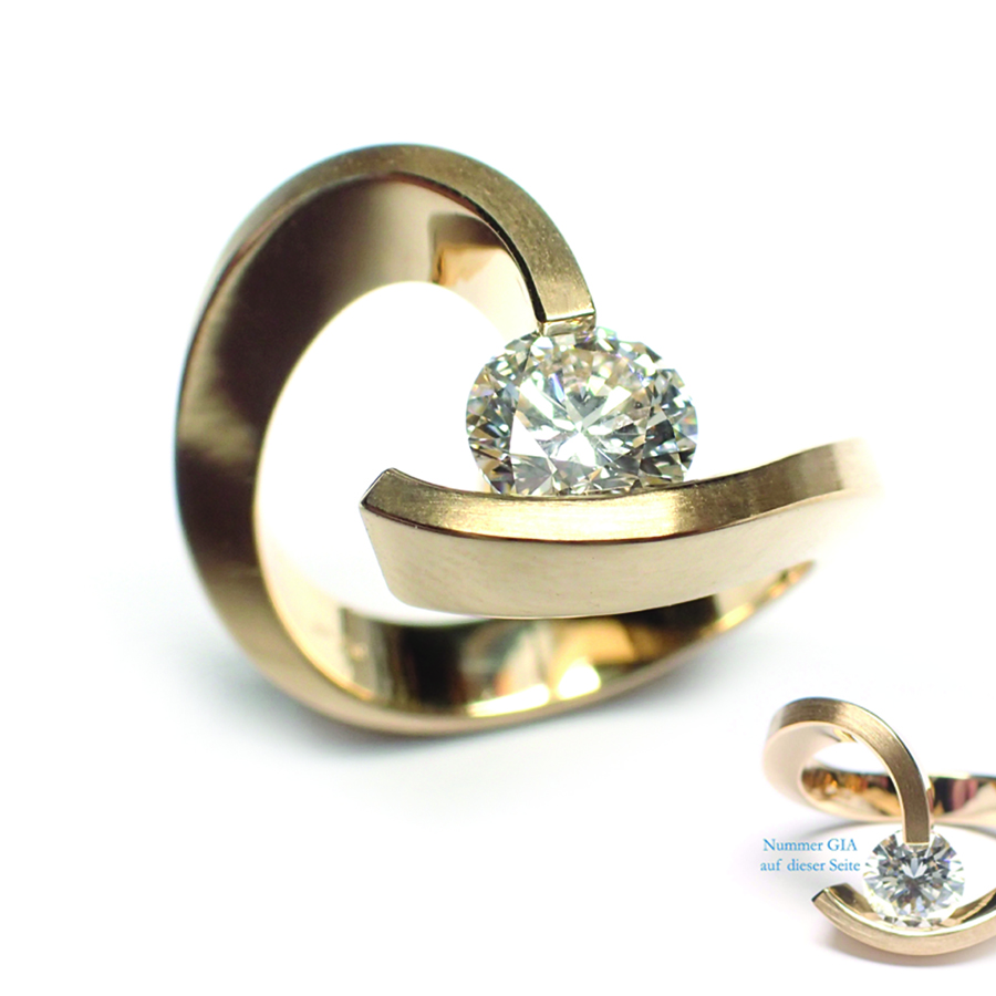 Embrace with diamond