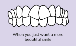Generally Straight Teeth
