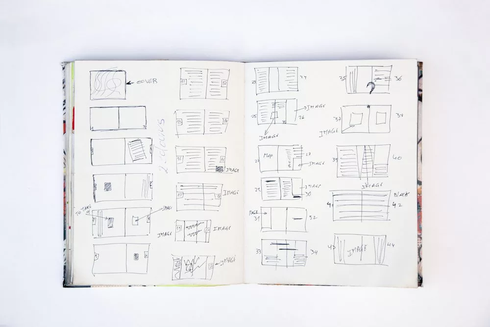 SKETCHbook by Carlos Simpson professional graphic designer in London "Handwriting practice, Project Design"
