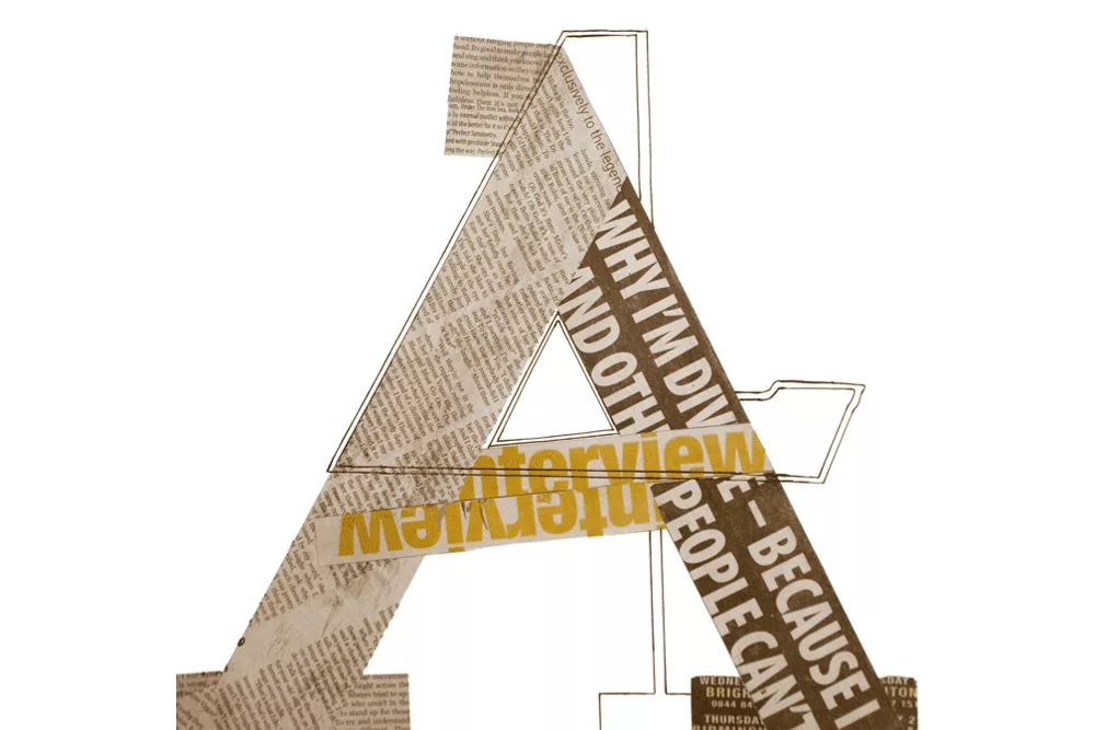 Experimental Typography and Visual Meaning by CARLOS SIMPSON Design Studio
