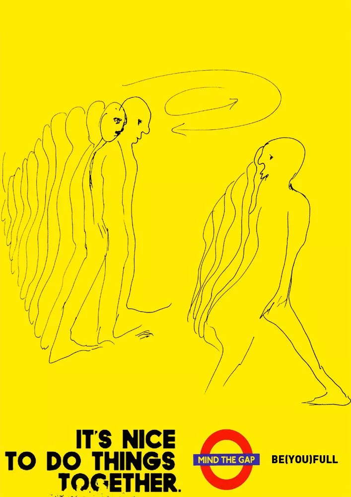 Mind The Gap sketchbook exploration by Carlos Simpson