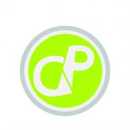 BRAND IDENTITY Creative Pool Logo on Green Circle
