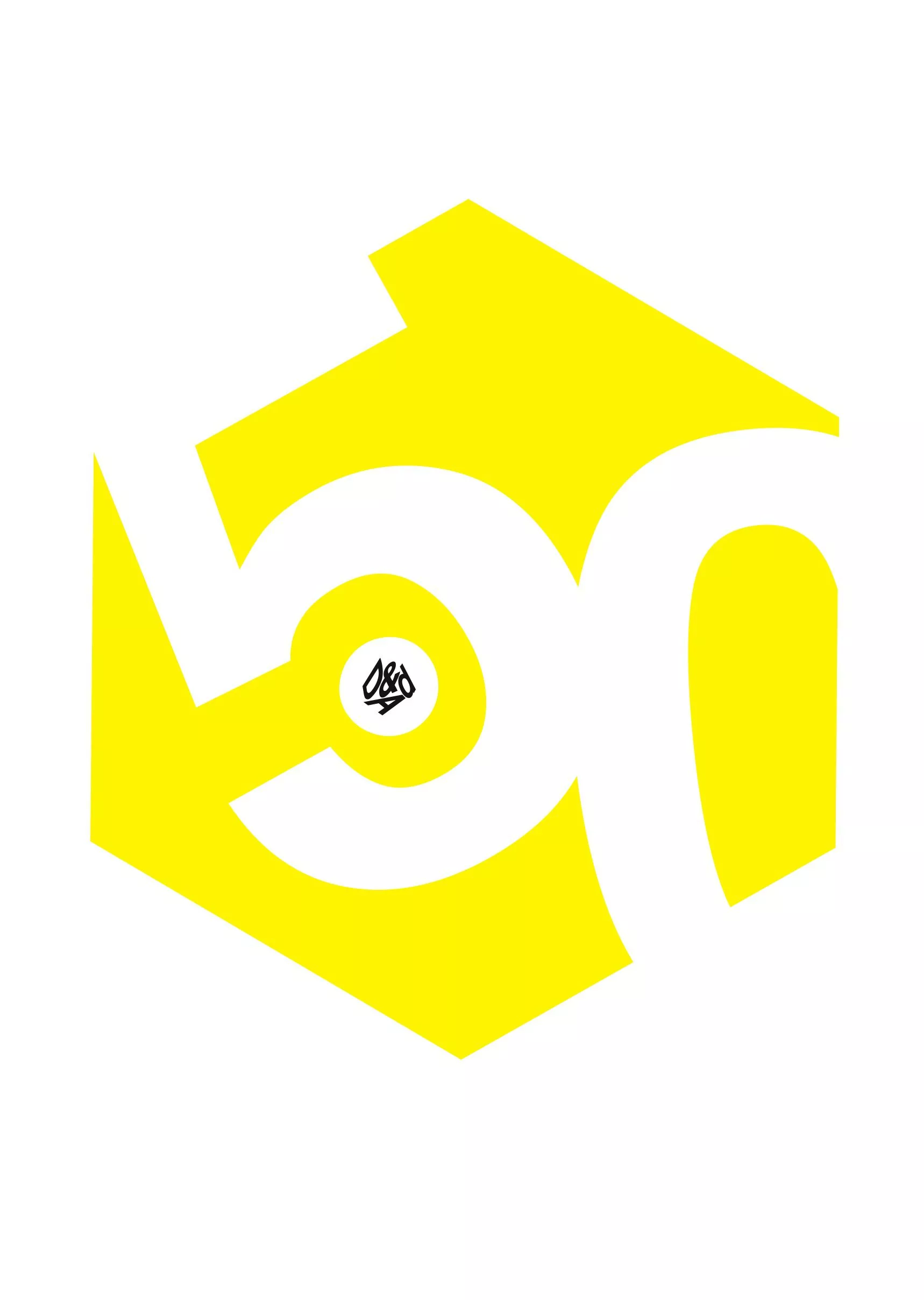 Rich result on google when search for "Design Studio, Packaging Design, Carlos Simpson Design" D&AD Logo with Yellow Hexagon and the number fitty